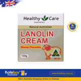 Kem dưỡng da nhau thai cừu Healthy Care Lanolin with Sheep Placenta Cream 100g