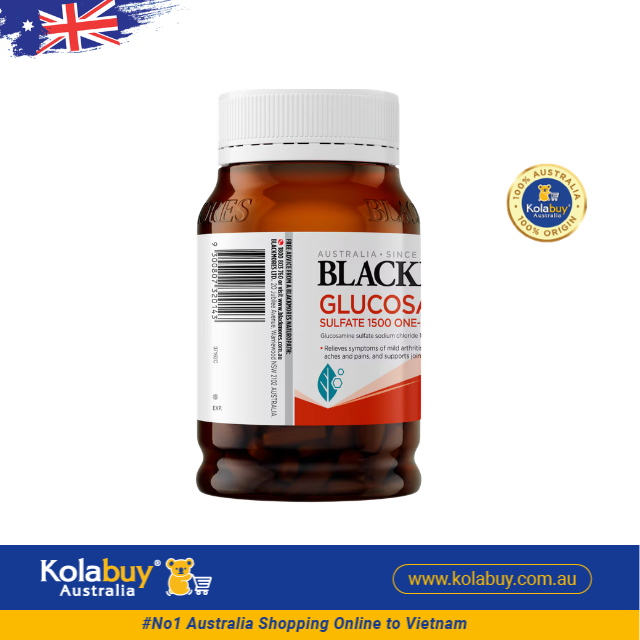 Viên uống bổ xương khớp Blackmores Glucosamine Sulfate 1500mg One-A-Day 150 viên