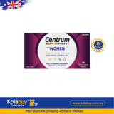 Viên uống Vitamin Tổng Hợp Cho Phụ Nữ Centrum For Women 90 viên