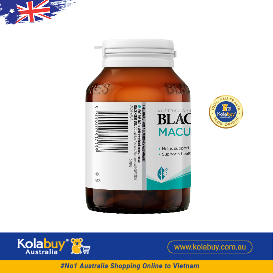 Viên uống bổ mắt Blackmores Macu Vision 125 viên
