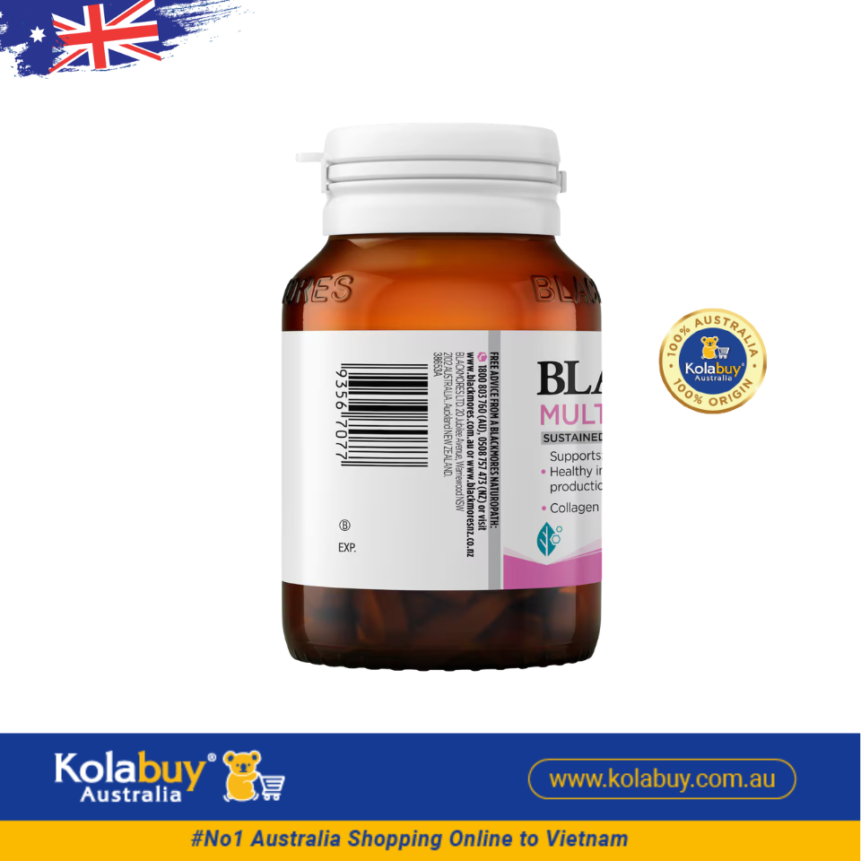 Viên uống Vitamin tổng hợp dành cho phụ nữ Blackmores Multivitamin For Women 60 viên