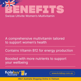 Viên uống Vitamin tổng hợp cho phụ nữ Swisse Women's Multivitamin 60 viên