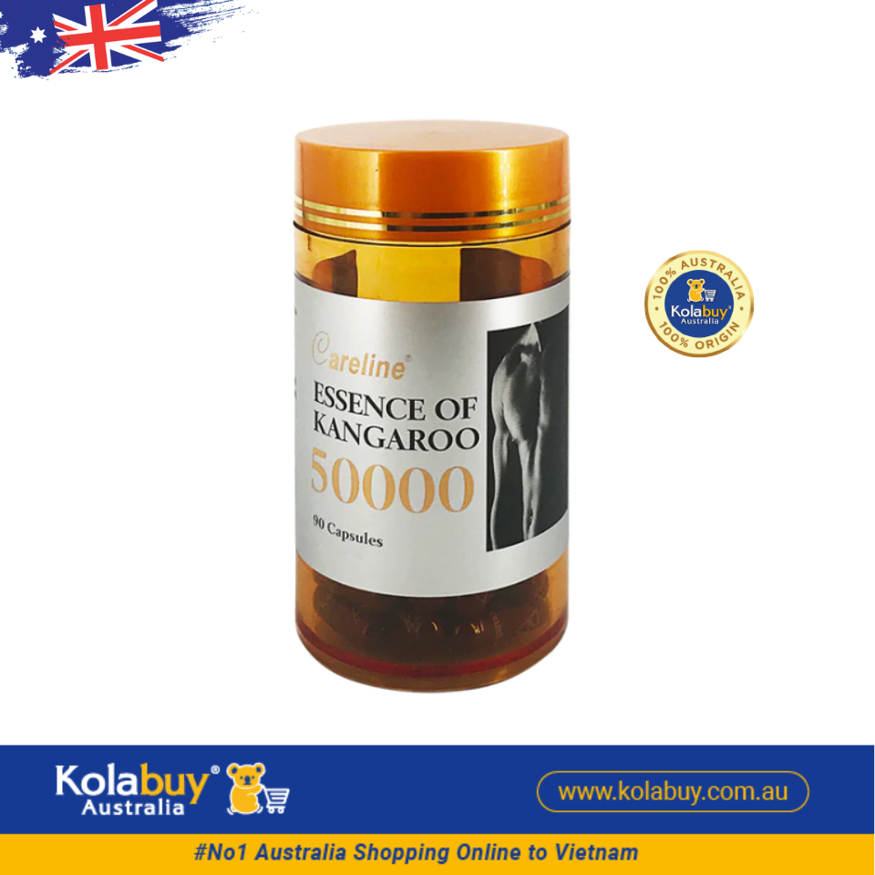 Viên uống Careline Essence of Kangaroo 50000 90 viên