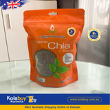 Hạt chia hữu cơ cao cấp của Úc Healthy Food & Nuts Organic Chia Seeds 500g