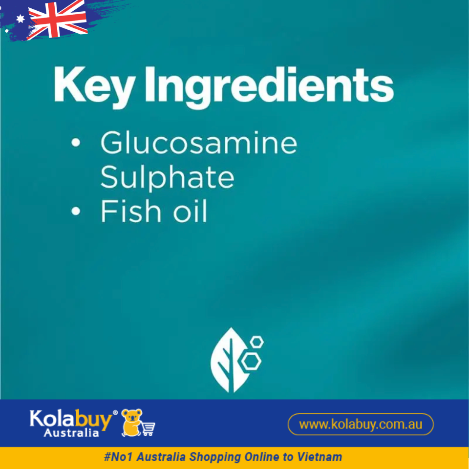Viên uống bổ xương khớp Blackmores Glucosamine + Fish Oil 90 viên