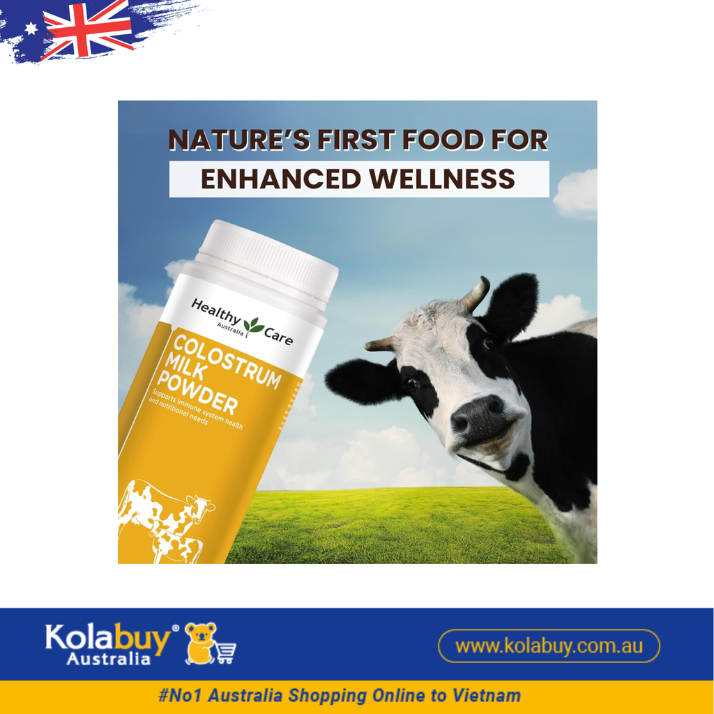 Sữa bò non Healthy Care Colostrum Powder 300g