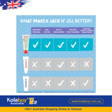 Kem đánh răng cho bé Jack N Jill Natural Toothpaste 50g