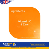 Kẹo dẻo Bổ sung Vitamin C và Kẽm Nature's Way Kids Smart Vita Gummies Vitamin C + Zinc 60 Viên