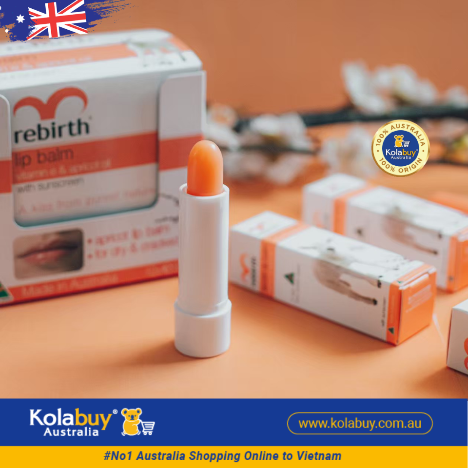 Son dưỡng môi Nhau thai cừu Rebirth Lip Balm 3.7g