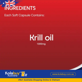 Dầu nhuyễn thể Bioglan Red Krill Oil 1000mg 60 viên