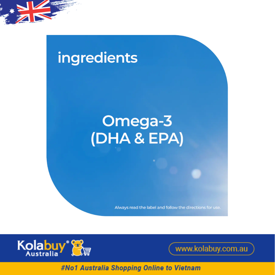 Viên nhai bổ sung Omega Nature's Way Kids Smart Omega 3 Fish Oil High DHA Trio 60 viên