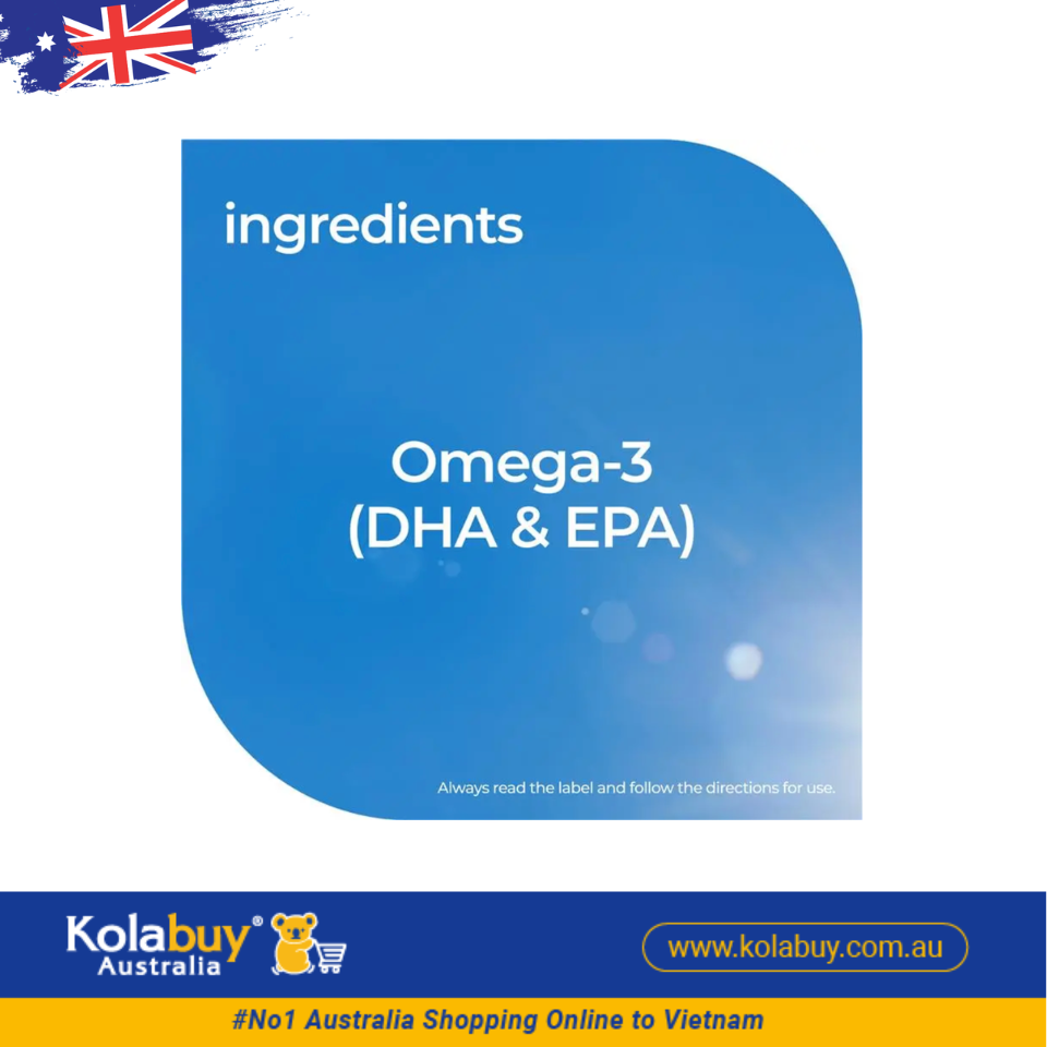 Viên nhai bổ sung Omega Nature's Way Kids Smart Omega 3 Fish Oil High DHA Trio 180 viên