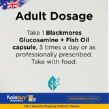 Viên uống bổ xương khớp Blackmores Glucosamine + Fish Oil 90 viên