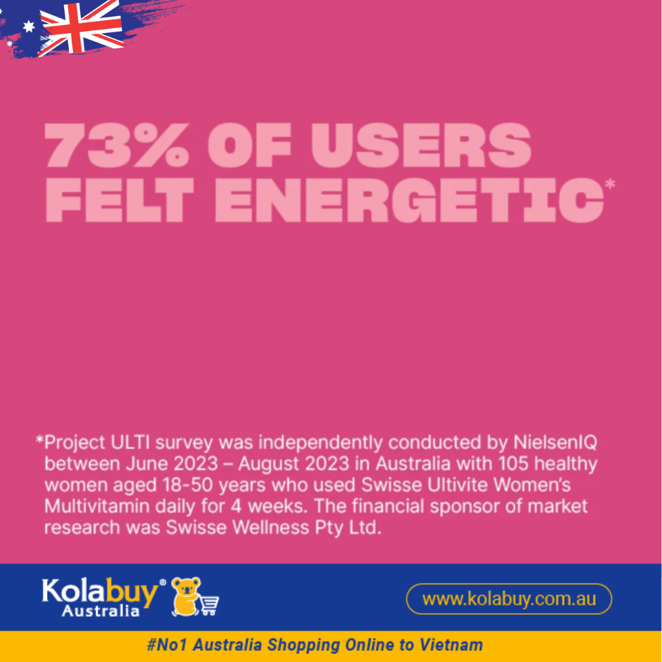 Viên uống Vitamin tổng hợp cho phụ nữ Swisse Women's Multivitamin 60 viên