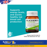 Viên uống Blackmores Vitamin B12 Energy Support 75 viên