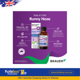 Siro Trị sổ mũi cho bé Brauer Baby & Child Runny Nose Oral Liquid 100ml