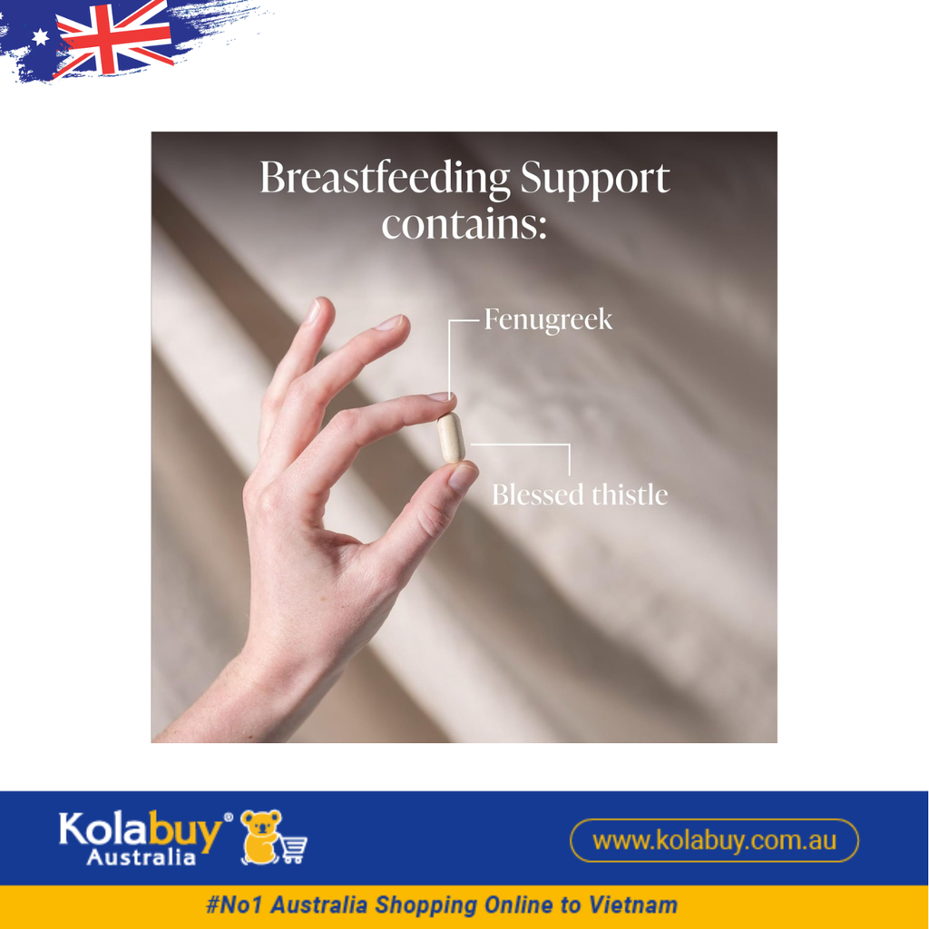 Viên uống lợi sữa Herbs Of Gold Breastfeeding Support 60 viên