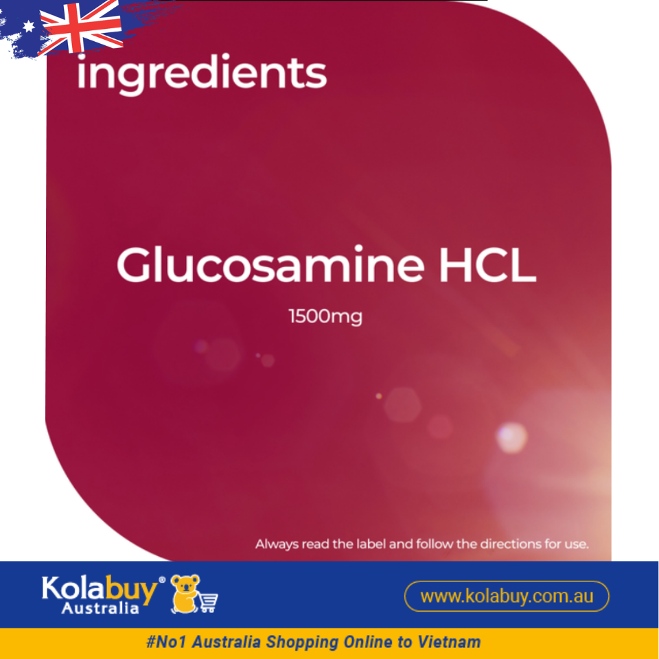 Viên uống Nature’s Way Glucosamine HCL 1500mg 180 viên