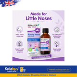 Siro Trị sổ mũi cho bé Brauer Baby & Child Runny Nose Oral Liquid 100ml