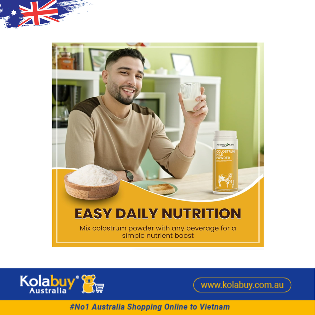 Sữa bò non Healthy Care Colostrum Powder 300g