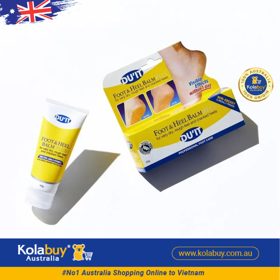 Kem bôi chân và trị nứt gót chân DU'IT Foot & Heel Balm Plus 50g