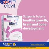 Viên uống bổ sung Vitamin tổng hợp Elevit bầu Úc Pre-conception and Pregnancy 100 viên