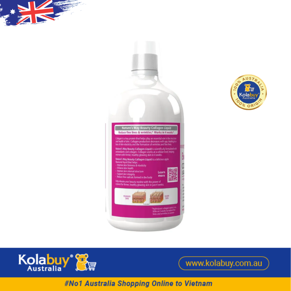 Collagen dạng nước Nature's Way Beauty Collagen Liquid 500ml