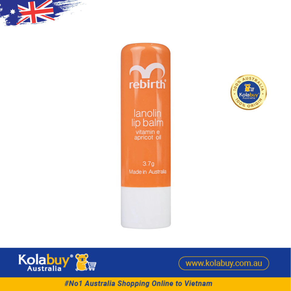 Son dưỡng môi Nhau thai cừu Rebirth Lip Balm 3.7g