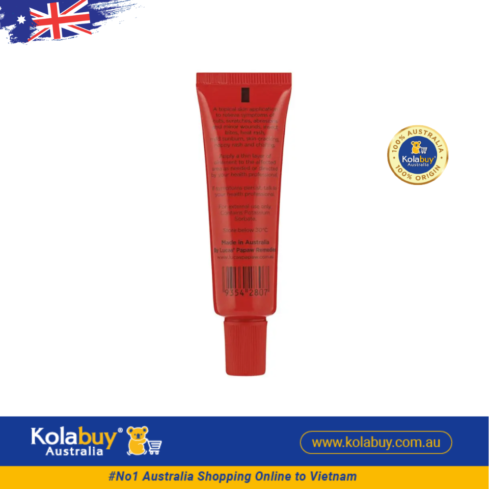 Kem dưỡng da đa năng Lucas Papaw Ointment 15g