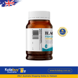 Viên dầu cá không mùi Blackmores Odourless Fish Oil 1000mg 200 viên