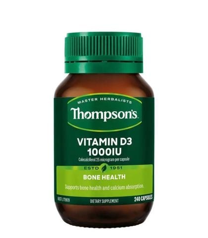 Thompson's Vitamin D3 1000IU 240 Capsules