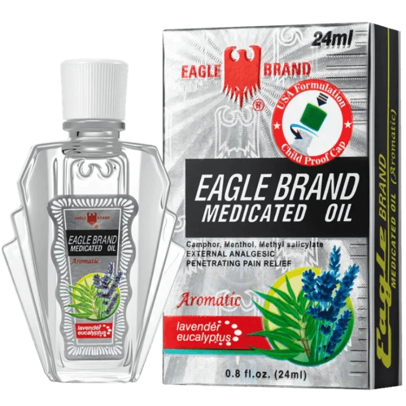Dầu gió Eagle Brand White Oil 24ml (Aromatic Formula)