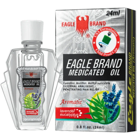 Dầu gió Eagle Brand White Oil 24ml (Aromatic Formula)