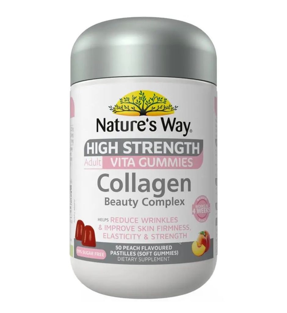Nature's Way Adult Vita Gummies Sugar Free High Strength Collagen 50 Gummies