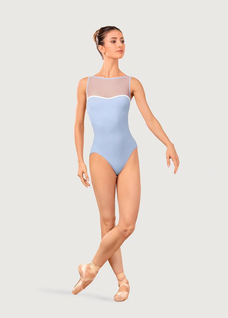 Bloch Arno Womens Boat Neck Leotard