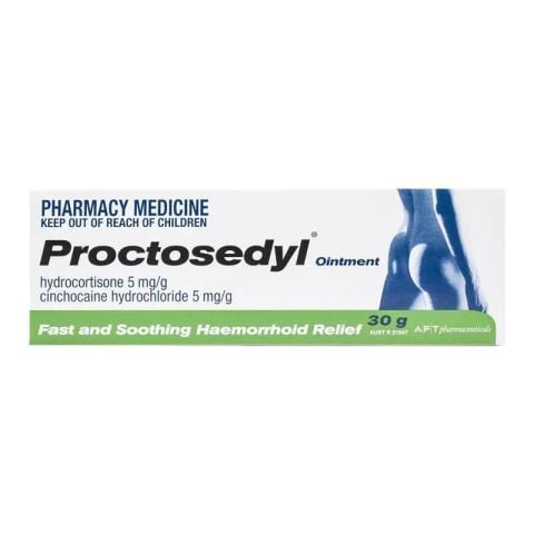 Thuốc mỡ Proctosedyl Ointment 30g (Limit of ONE Per Order)
