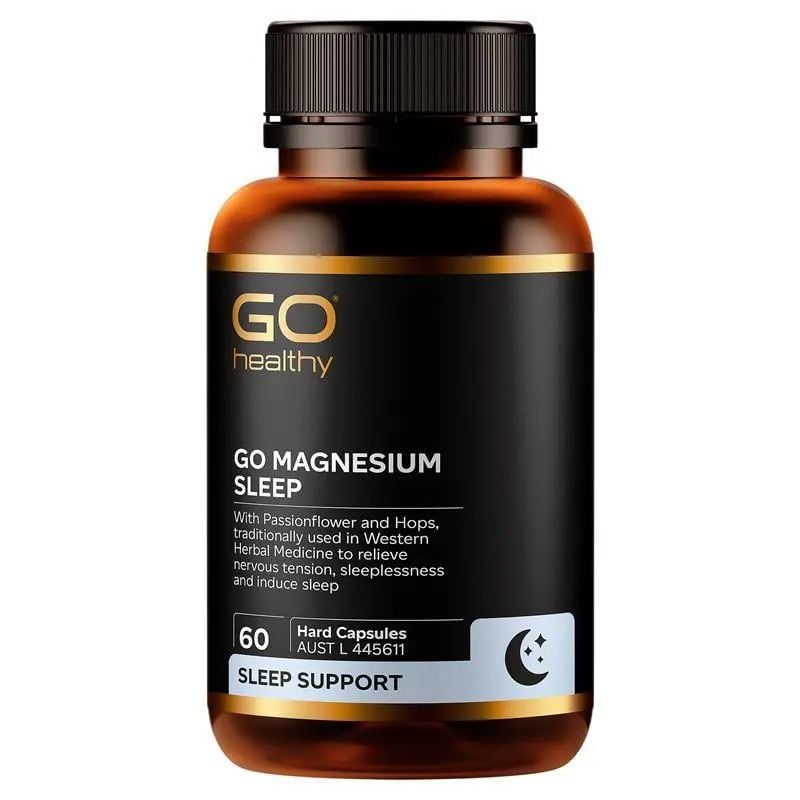 Viên uống bổ sung Magie GO Healthy Magnesium Sleep 60 Viên