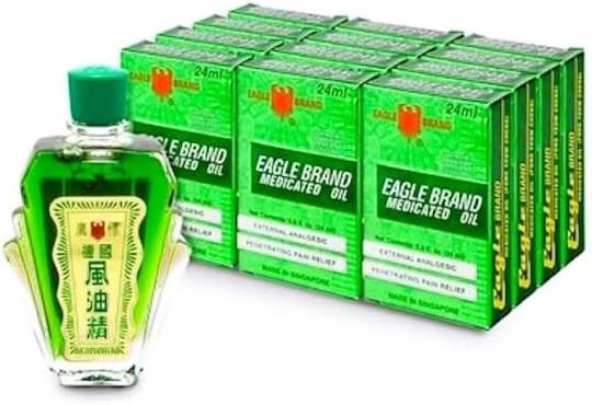 Dầu gió Eagle Brand Medicated Oil 24ml ( lô 12 lọ)