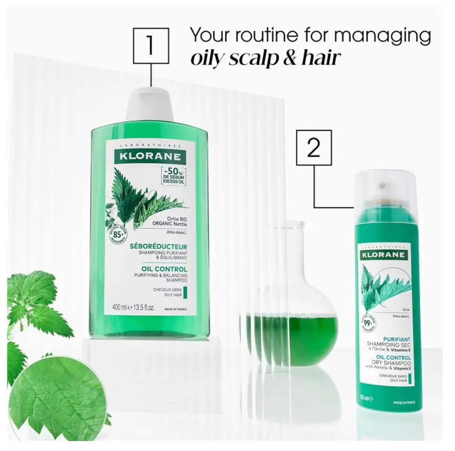 Klorane Shampoo with Organic Nettle 400ml