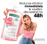 Klorane Soothing Shampoo with Peony 400ml - Sensitive Scalp