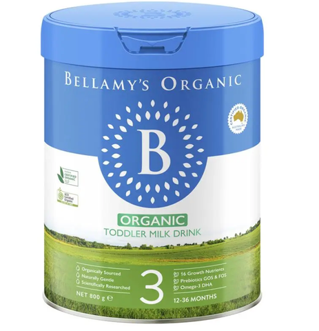 Bellamys Step 3 Toddler Milk Drink 800g