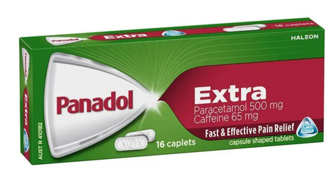 Panadol Extra Paracetamol Pain Relief 16 Caplets