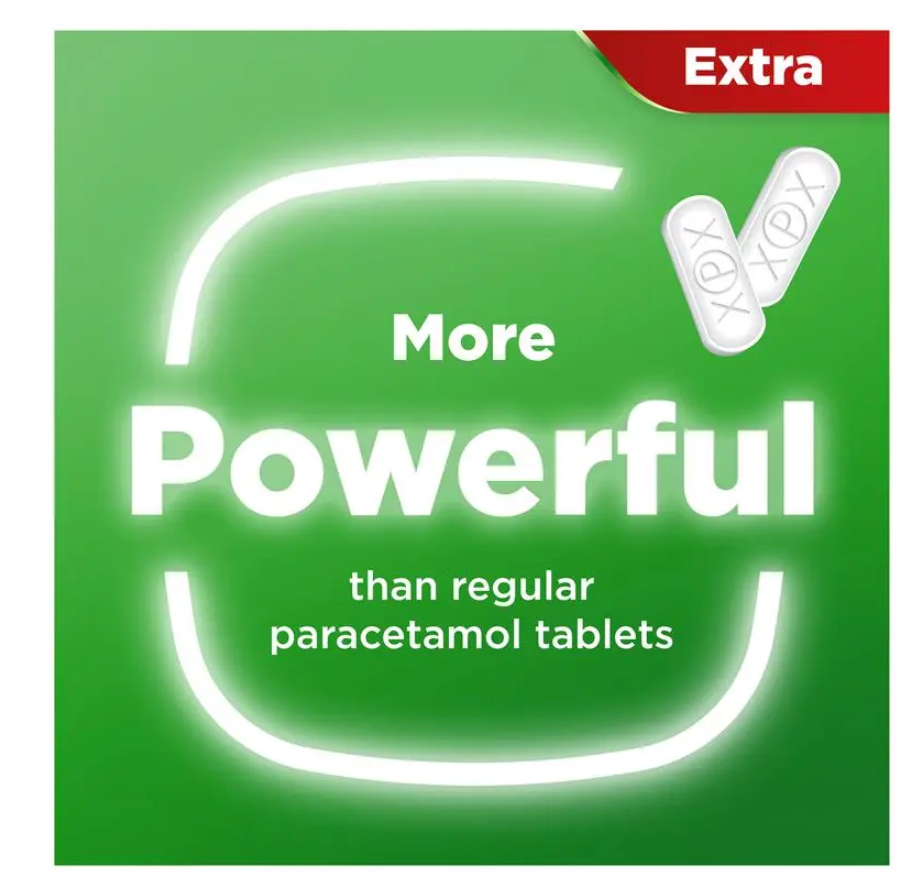 Panadol Extra Paracetamol Pain Relief 16 Caplets