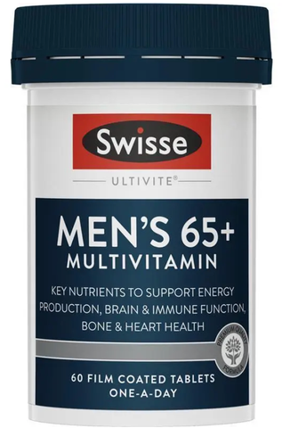 Swisse Men's Ultivite 65+ 60 Tablets