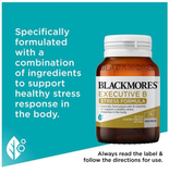 Blackmores Executive B Stress 62 Tablets
