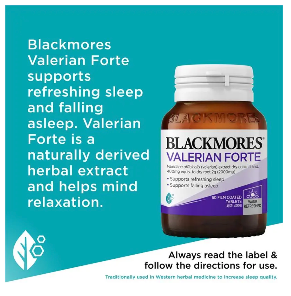 Blackmores Valerian Forte 60 Tablets