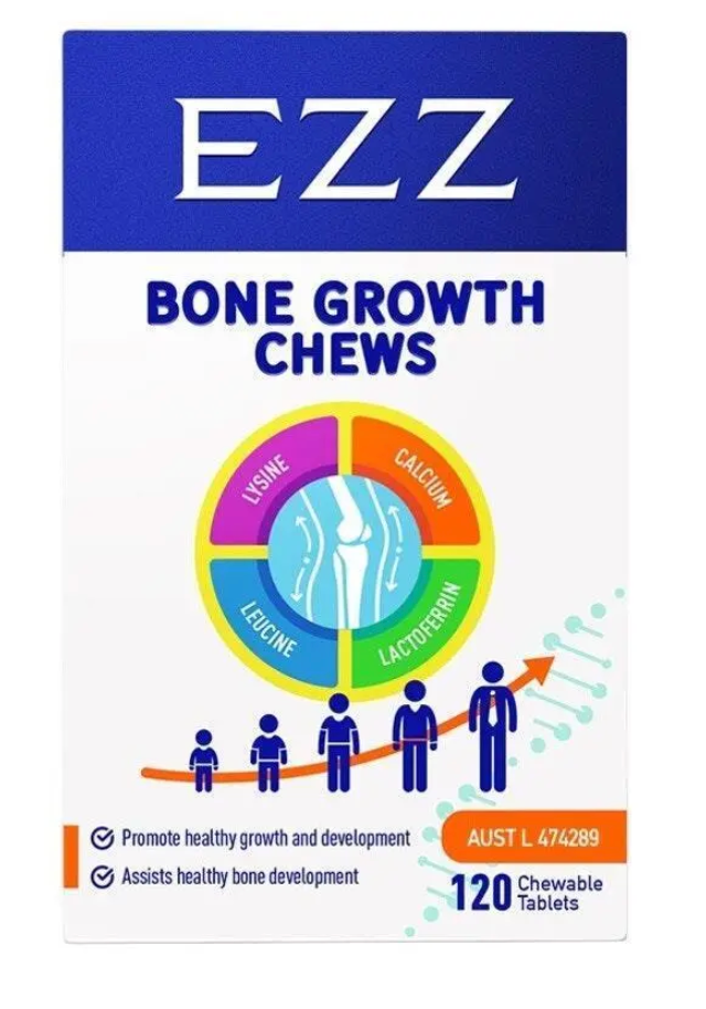 EZZ Bone Growth Chews 120Tablets