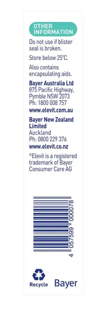 Elevit Breastfeeding 30 Capsules