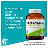 Blackmores Mega B Complex 200 Tablets
