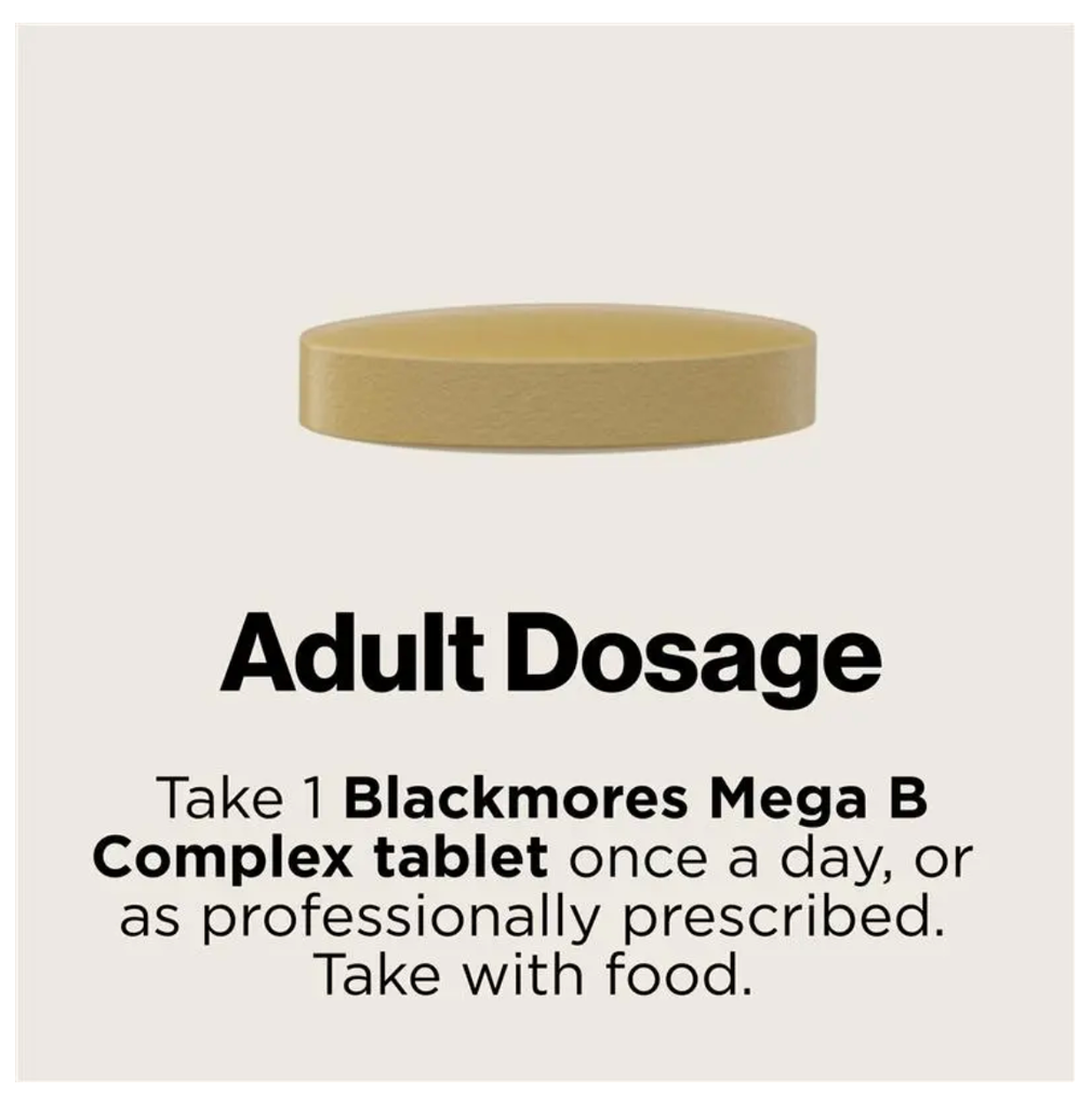 Blackmores Mega B Complex 200 Tablets